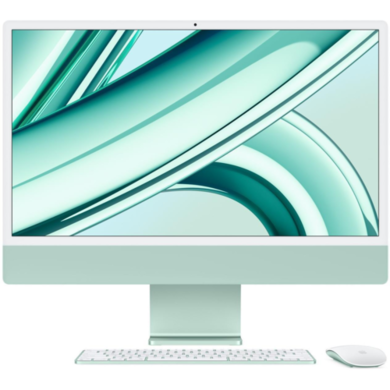 Apple iMac 2023 M3 8 Core CPU 8 Core GPU 8GB 256GB SSD 24 Inch 4.5K All-in-One – Green
