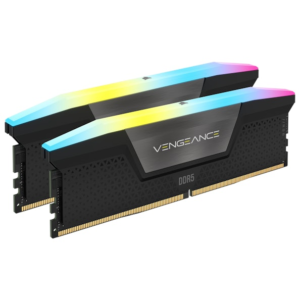 Corsair Vengeance RGB 128GB (2X64GB) XMP DDR5 PC5-44800C42 6400MHz Dual Channel Kit