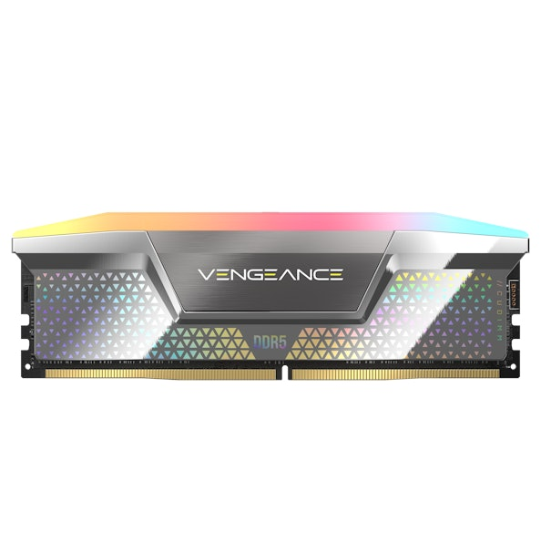 Corsair Vengeance RGB DDR5 CUDIMM 48GB (2 x 24GB) DDR5 8400MHz C40 Dual Channel Kit - Silver