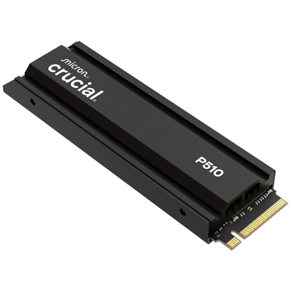 Crucial P510 2TB M.2 2280 PCIe 5.0 NVMe Solid State Drive with Heatsink - Image 2