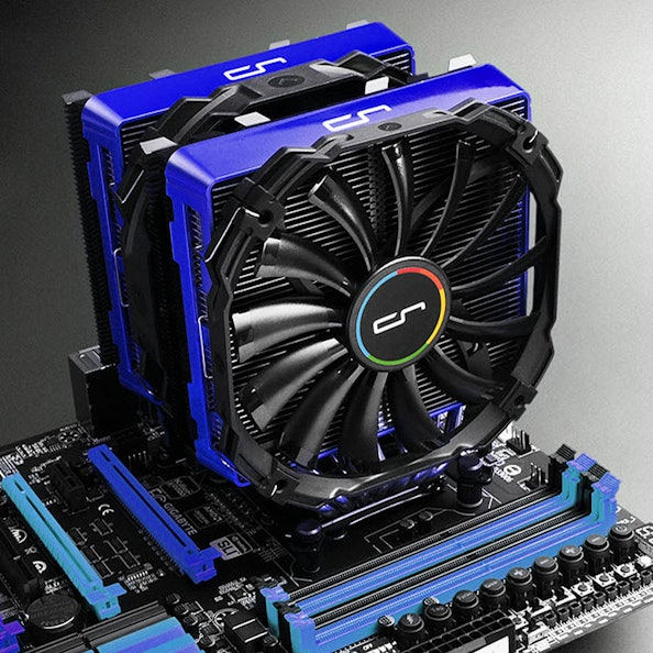 Cryorig CUSTOMOD Cover For R1 Coolers - Blue - Image 2