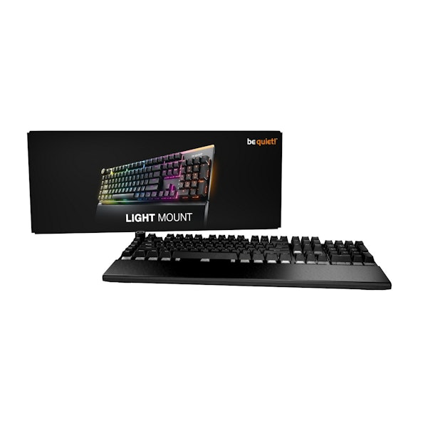 be quiet! Light Mount Silent Linear Modular Mechanical PC Gaming Keyboard - UK Layout - Image 7