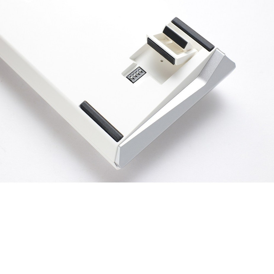 Ducky One 3 Classic 65 USB RGB Mechanical Gaming Keyboard Cherry Silent Red - Pure White UK Layout - Image 3