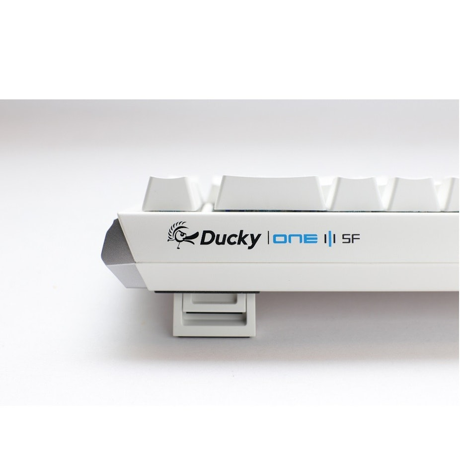 Ducky One 3 Classic 65 USB RGB Mechanical Gaming Keyboard Cherry Silent Red - Pure White UK Layout - Image 5