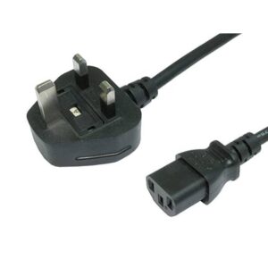 OcUK Value C13 UK Kettle Lead 1.8m 5A fuse