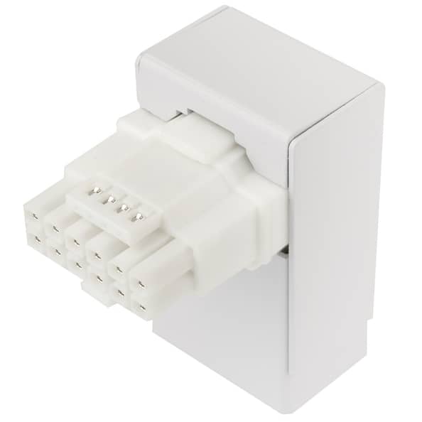 Kolink Core Pro 12V-2x6 16-Pin 90 Degree Adapter - Type 2 - White