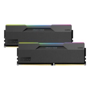 KLEVV CRAS V RGB EXPO 32GB (2x16GB) 6400MHz C30 DDR5 Dual Channel Kit - Black