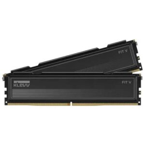 KLEVV FIT V EXPO 32GB (2x16GB) 6400MHz C32 DDR5 Dual Channel Kit - Black