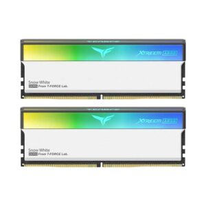 TeamGroup Xtreem ARGB 48GB (2X24GB) DDR5 C38 8000MHz Dual Channel Kit - White