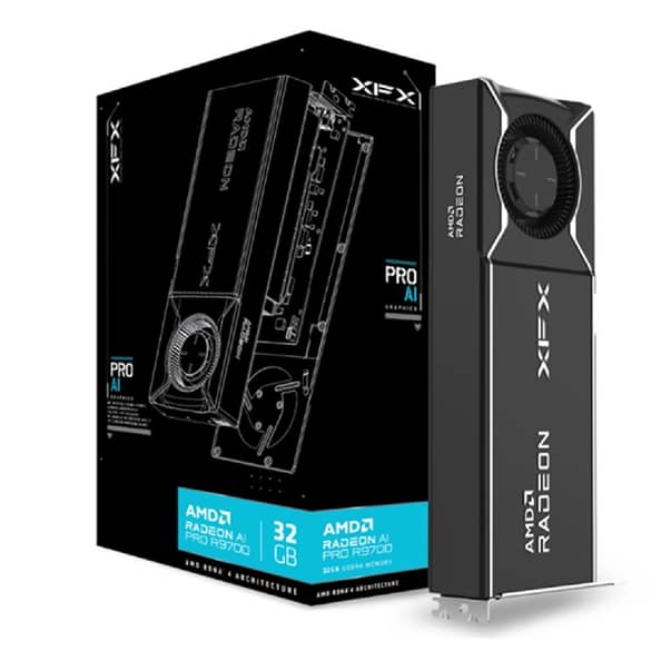 XFX AMD Radeon Pro R9700 Blower 32GB GDDR6 PCI-Express Graphics Card