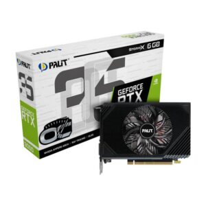 Palit GeForce RTX 3050 StormX OC 6GB GDDR6 PCI-Express Graphics Card