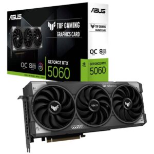 Asus GeForce RTX 5060 TUF Gaming OC 8GB GDDR7 PCI-Express Graphics Card
