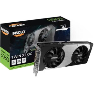 Inno3D GeForce RTX 5060 Twin X2 OC 8GB GDDR7 PCI-Express Graphics Card