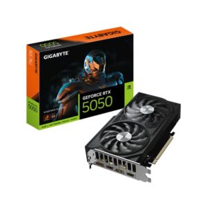 Gigabyte GeForce RTX 5050 WINDFORCE OC V2 8GB GDDR6 PCI-Express Graphics Card