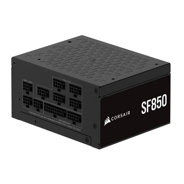 Corsair SF Series SF850 850W ATX 3.1 PCIe 5.1 80 Plus Platinum Modular SFX Power Supply