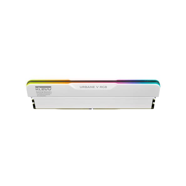 KLEVV URBANE V RGB 48GB (2x24GB) 6000MHz C30 DDR5 Dual Channel Kit - White - Image 2