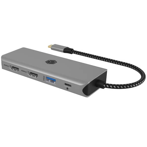 IcyBox 9-in-1 mobile Docking Station with PD 100w - Image 2