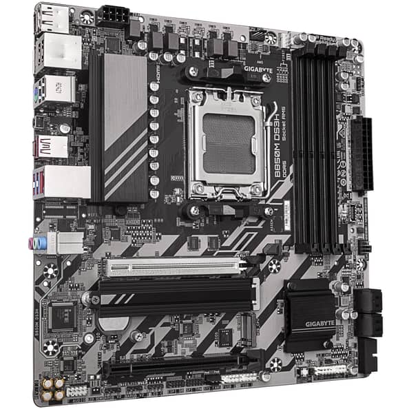 Gigabyte B850M DS3H (Socket AM5) DDR5 Micro ATX Motherboard - Image 2