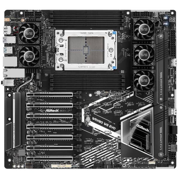 Asrock WRX90 WS EVO (sTR5) EEB Motherboard - Image 3