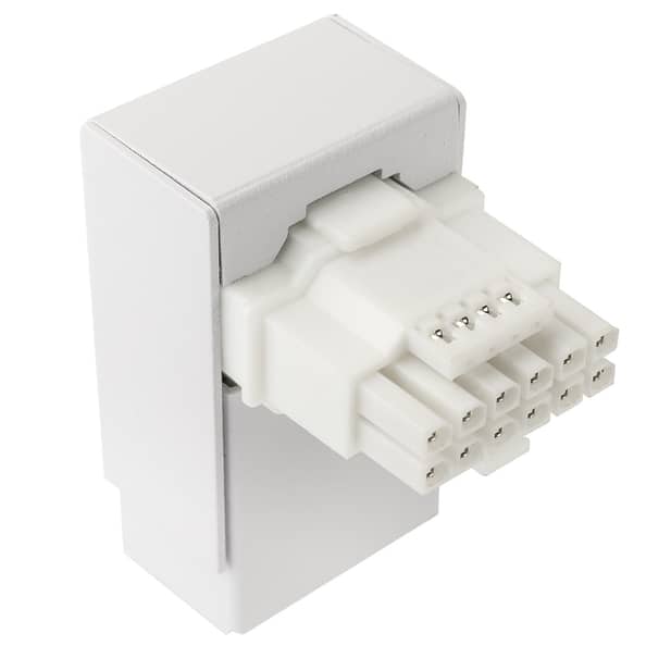 Kolink Core Pro 12V-2x6 16-Pin 90 Degree Adapter - Type 2 - White - Image 3