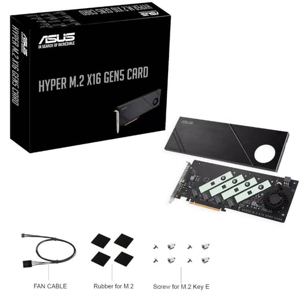 ASUS Hyper M.2 x16 Gen5 Card - Image 4