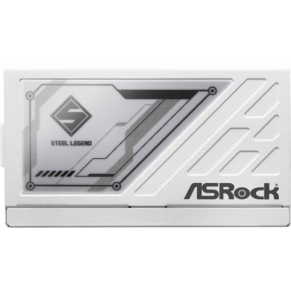 Asrock Steel Legend SL-1000G 80 Plus Gold 1000W Modular Power Supply - White - Image 5