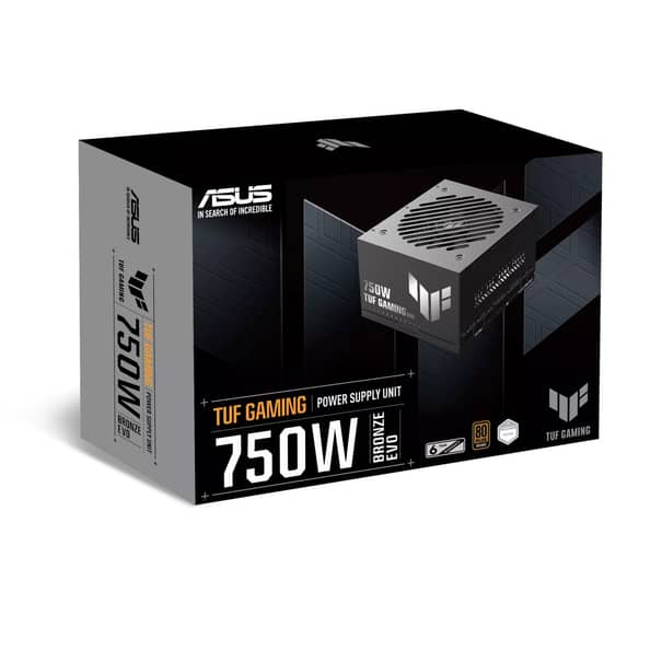 Asus TUF Gaming EVO 750W ATX 3.1 PCIe 5.1 80 Plus Bronze Modular Power Supply - Image 6