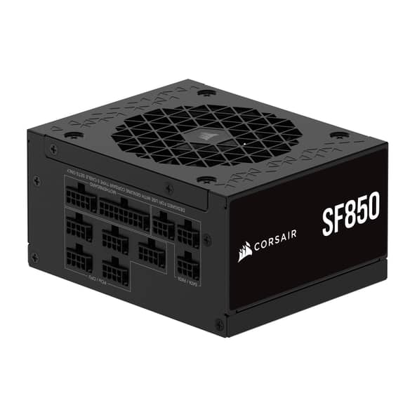 Corsair SF Series SF850 850W ATX 3.1 PCIe 5.1 80 Plus Platinum Modular SFX Power Supply - Image 8